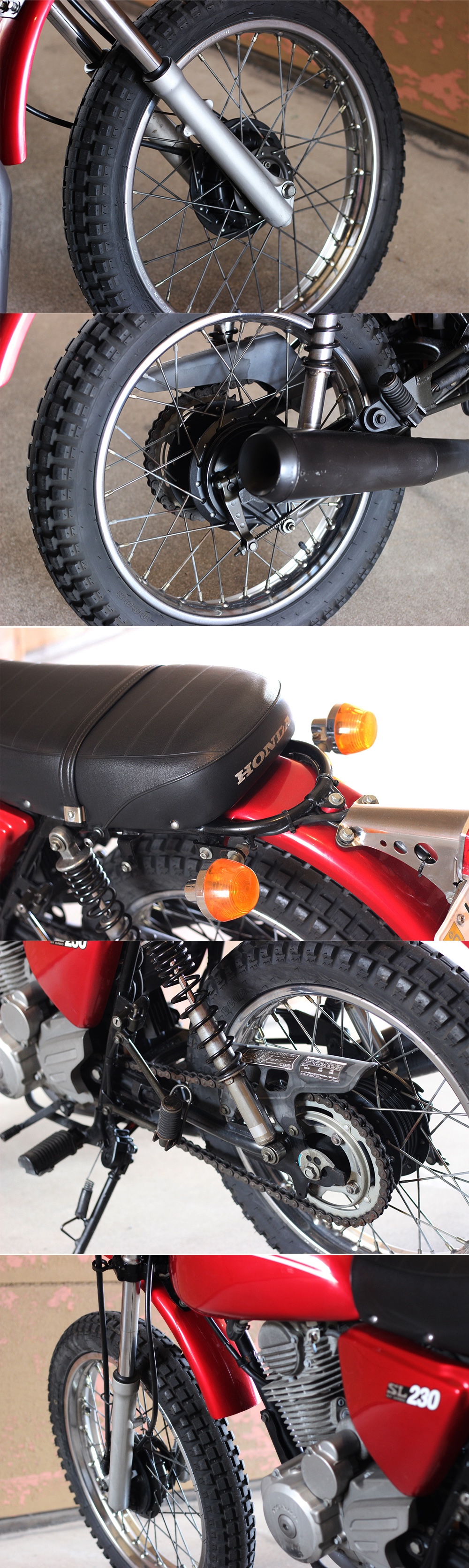 HONDA XL230 詳細画像