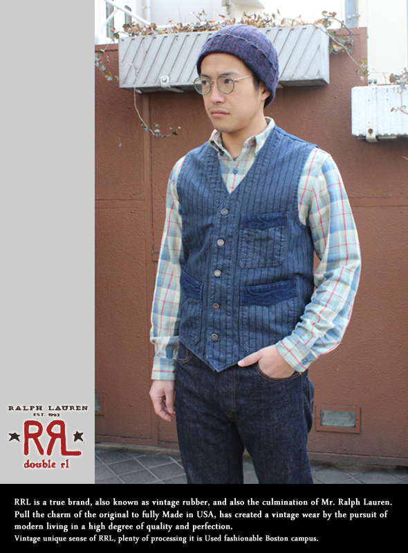 RRL WORK VEST  L